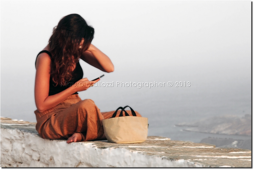 Isola di Folegandros 2013 - "Penelope Cruz" Panagia Paliokastro